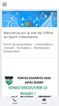 Mobile Screenshot of osvilleurbanne.com