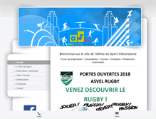 Tablet Screenshot of osvilleurbanne.com